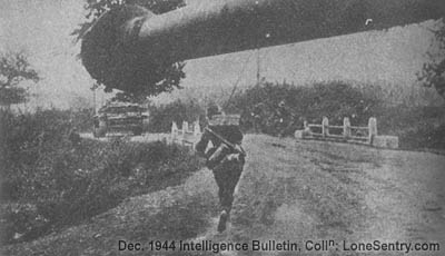 WWII German Assault Artillery (U.S. WWII Intelligence Bulletin, December 1944)