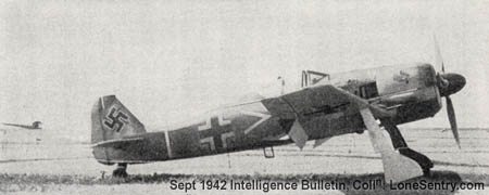 [German Luftwaffe Focke-Wulf FW190 Fighter, FW190]