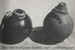 [Two views of the Japanese Ceramic Hand Grenade]