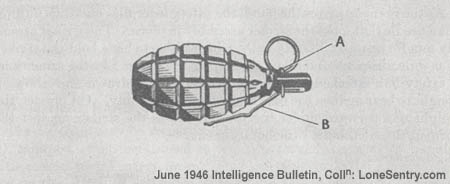 [The Red Army's F-1 Hand Grenade.]