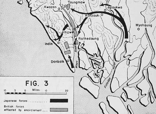 [Figure 3: Japanese Offensive Map]