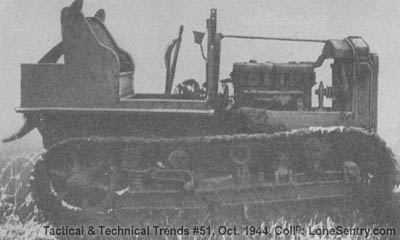 [Figure 7. Japanese Kato artillery tractor.]