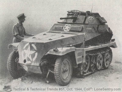 [German 1-ton armored half-track Sd.Kfz. 250/9]