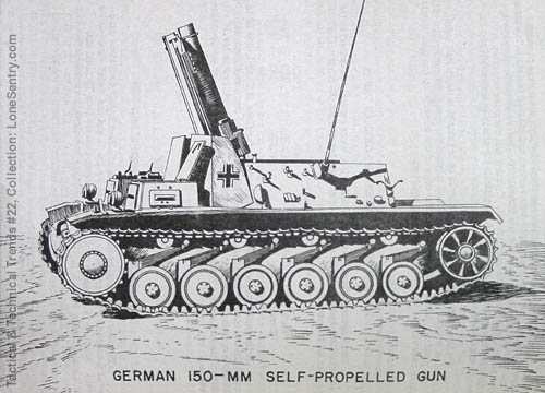 [German 150-mm Self-Propelled Gun on Panzer II Chassis (15 cm sIG 33 auf Fahrgestell Panzerkampfwagen II)]