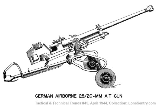 [German Airborne 28/20-mm AT Gun]