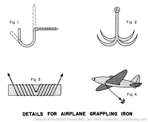 [Details for Airplane Grappling Iron]