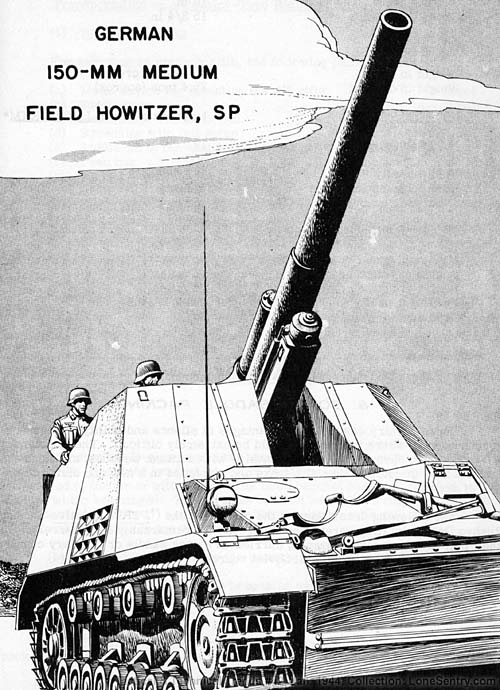 [Hummel: German 150-mm Medium Field Howitzer, Self-Propelled]
