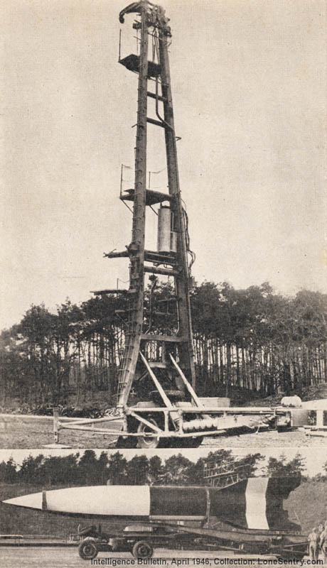 V-2 Rocket and Launch Stand