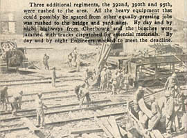 [Engineering the Victory: railroad repair]