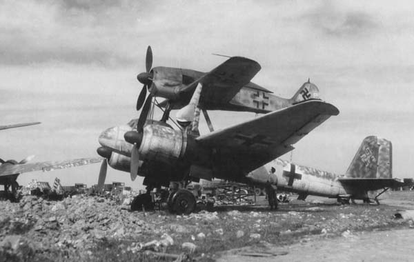 Mistel German Composite Aircraft Bomber