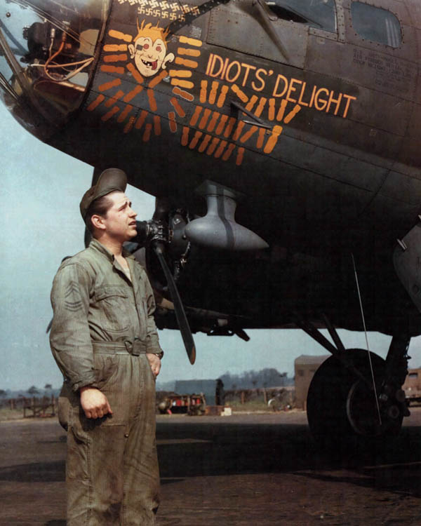 B-17 Bomber Color Nose Art