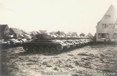 [M24 Chaffee light tanks: 759th Light Tank Bn: Lone Sentry.com]