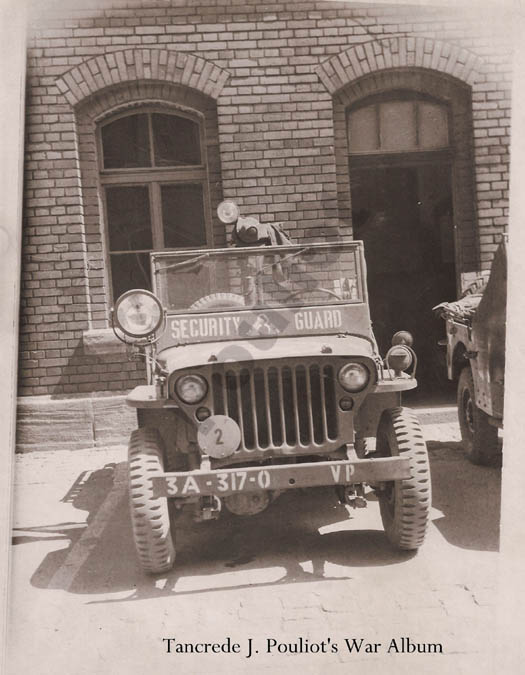 [Jeep used by Mickey Rooney on tour.]