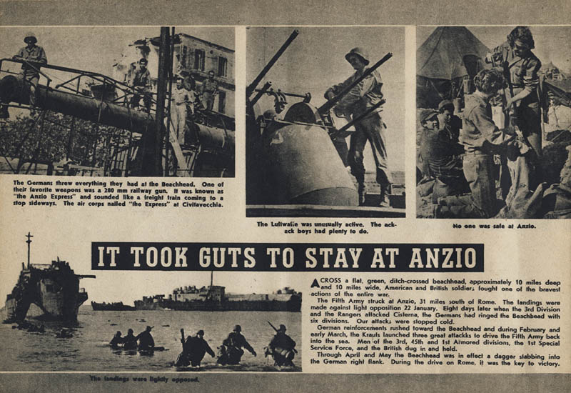 [Mission Accomplished: It Took Guts to Stay at Anzio]