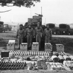 M3 Stuart light tank displayed with the tank crew and equipment at Ft. Benning, Georgia in December 1941. (U.S. Army Photograph.)