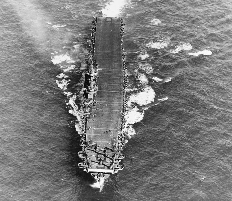 Uss Enterprise In The Pacific Ww2 Images