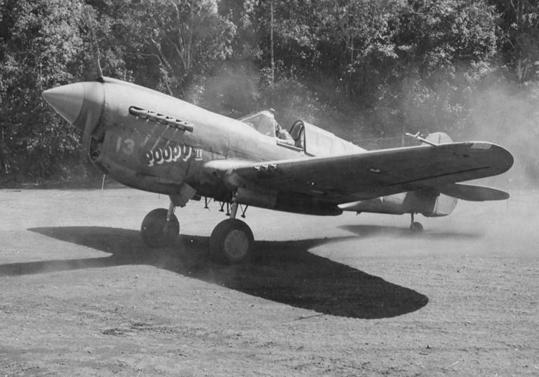 P-40E Warhawk of 49th Fighter Group – WW2 Images