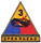 [U.S. 3rd Armored Spearhead Division Patch]